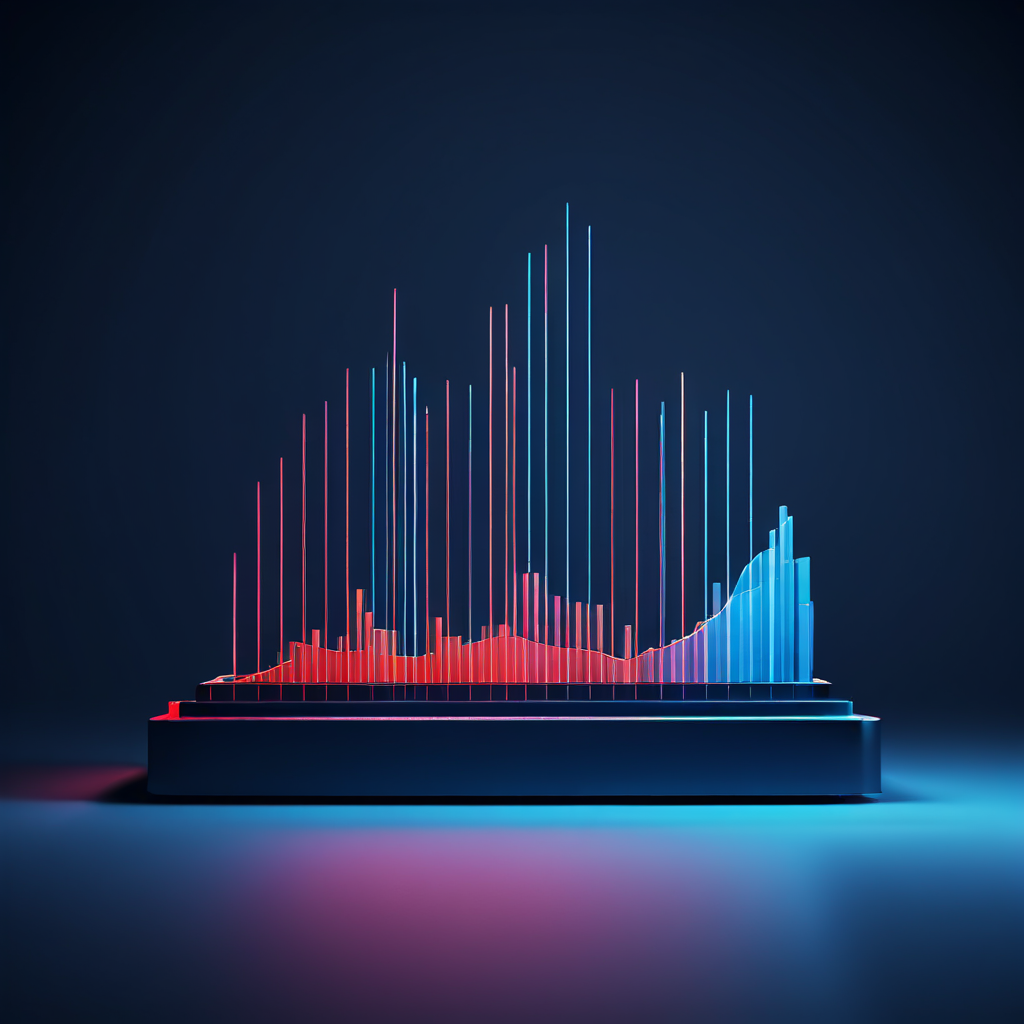 시계가 줄어들며 세 개의 긍정적인 상승 추세선이 뻗어 나와 다운타임 감소와 성능 지표 향상을 시각적으로 표현한 개념도입니다.